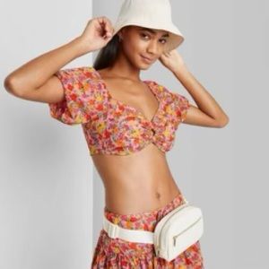 Wild fable never worn adorable crop top